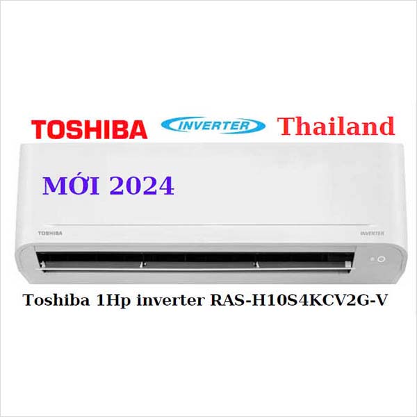Máy lạnh Toshiba RAS-H10S4KCV2G-V inverter 1HP model 2024